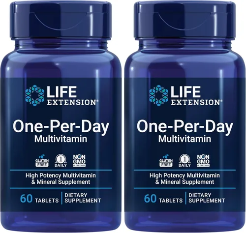 Miniatura 12 de Life Extension Multivitamínico Una-Por-Día – Repleto de Más de 25 Vitaminas, Minerales y Extractos de Plantas, Quercetina, Folato 5-MTHF y Más