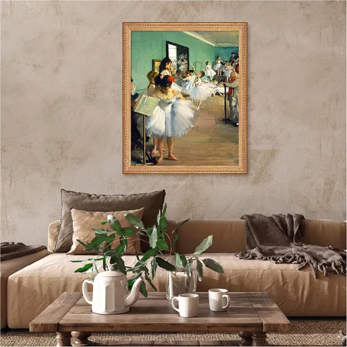 Miniatura 259 de A&T ARTWORK Campo de trigo con cipreses de Van Gogh Las reproducciones de arte clásico mundial, impresiones en lienzo giclée para decoración