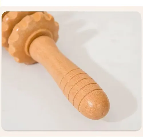 Miniatura 3 de Herramientas de masaje de terapia de madera, herramienta de mano para aliviar los músculos, drenaje linfático para esculpir el cuerpo, masajeador