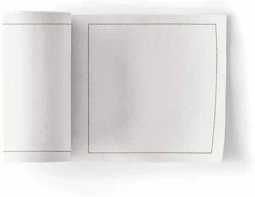 Miniatura 10 de Servilleta de Cóctel de Algodón - 4.5 x 4.5 in - 50 unidades por rollo - Curry