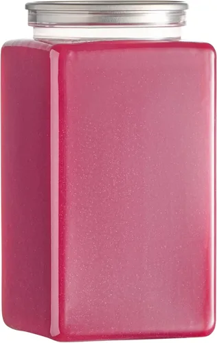 Miniatura 18 de Hammont - 100 unidades de botellas de jugo de plástico con tapas – Tazas sellables para batidos, Boba y café helado – Recipientes de bebidas
