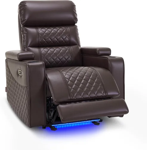 Miniatura 19 de MCombo Sofá Loveseat Eléctrico de 3 Asientos de 76.7'' para Adultos, Asiento de Cine en Casa con Reposacabezas Eléctrico, Certificado FSC, Puertos