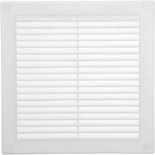 Miniatura 16 de Vent Systems 3 x 3 pulgadas (dimensiones de apertura) - Cubierta de ventilación de plástico blanco Soffit - Rejilla de ventilación cuadrada plana