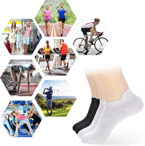 Miniatura 9 de ATBITER Ankle Socks Women's Thin Athletic Running Low Cut No Show Socks With Heel Tab 468Pairs
