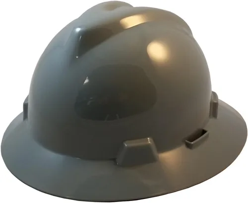 Miniatura 10 de MSA V-Gard - Sombreros de ala completa con suspensiones FasTrac III con práctica bolsa de mano