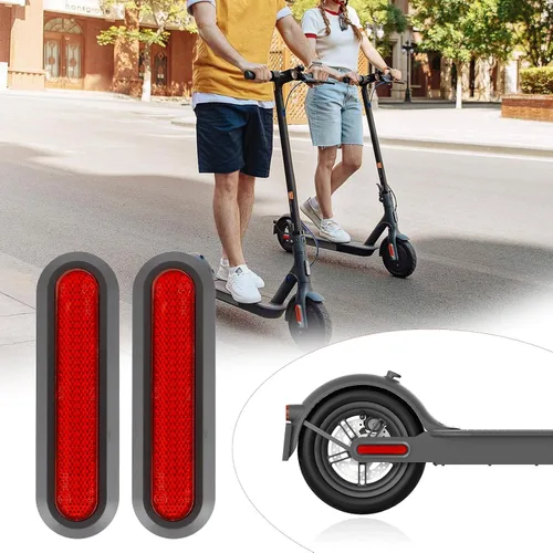 Miniatura 7 de Scooter Reflectante Cubierta lateral decorativa Accesorios Scooter 4 unids Cubierta lateral de rueda delantera y trasera Modificación Set Scooter