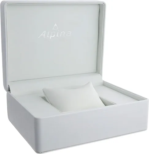 Miniatura 3 de Alpina Reloj blanco de cuarzo suizo AL-281WY3V4 Comtesse para mujer, NegroGris, Reloj inteligente