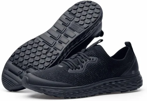 Miniatura 4 de Shoes for Crews Everlight Pro, Women's Slip Resistant Work Shoes, Water Resistant, Black