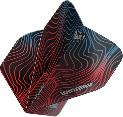 Miniatura 4 de WINMAU Prism Alpha Solar Design - Paquetes de vuelos de dardos - 3 juegos por paquete (9 vuelos en total) (mezcla lisa)