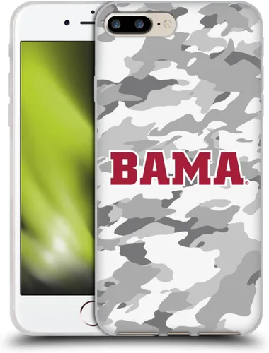 Miniatura 214 de Head Case Designs Funda de gel suave con licencia oficial de la Universidad de Alabama UA Collage compatible con Apple iPhone 13 Pro Max