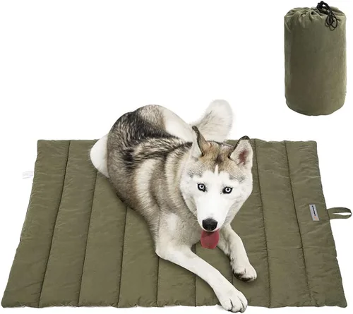 Miniatura 10 de CHEERHUNTING - Cama de perro al aire libre, impermeable, lavable, tamaño grande, duradera, resistente al agua, tapete portátil para camping y viajes