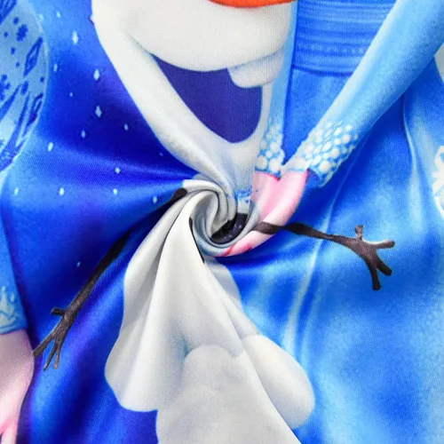 Miniatura 5 de WNQY Girls Princess Dress Toddler Cartoon Short Sleeve Casual Shirtdress