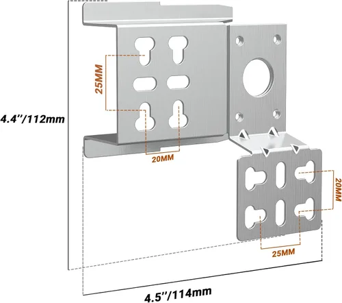 Miniatura 4 de onlyfire Kit Universal de Repuesto para Asador de Parrilla - Varilla de Espetón Hexagonal de 45'' y 53'' X 1/2'', Motor Eléctrico de Acero Inoxidable