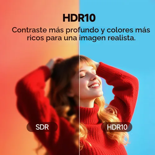 Miniatura 5 de HORION Smart TV de 65 pulgadas, televisor LED 4K UHD con WebOS 22, televisión ultra delgada con megacontraste, HDR10, Dolby Audio, Streaming Live