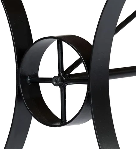 Miniatura 8 de Mesa de comedor clásica para pub, mesa rectangular de pub, mesa de bar, para restaurantes, bares, cafeterías, cocinas, fácil de montar, 70.9 x 35.4