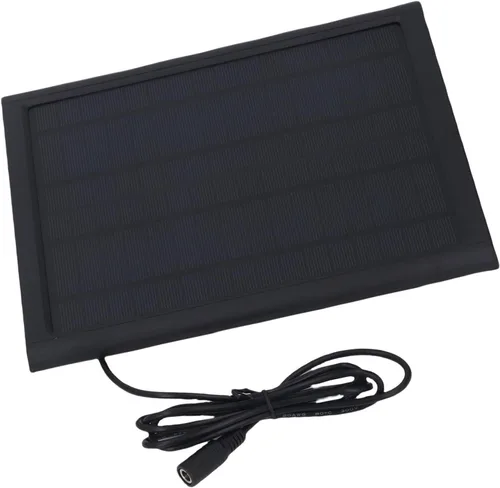Miniatura 7 de Aramox Cargador de batería solar de 6 W, cargador de panel solar portátil con carga rápida inteligente 25% tasa de conversión para automóvil