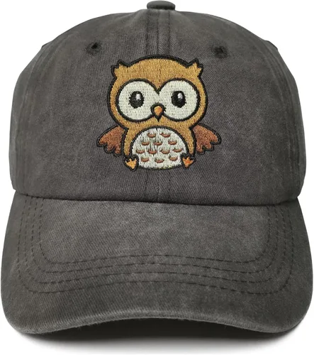 Miniatura 17 de Gorras de béisbol bordadas con animales para niño y niña