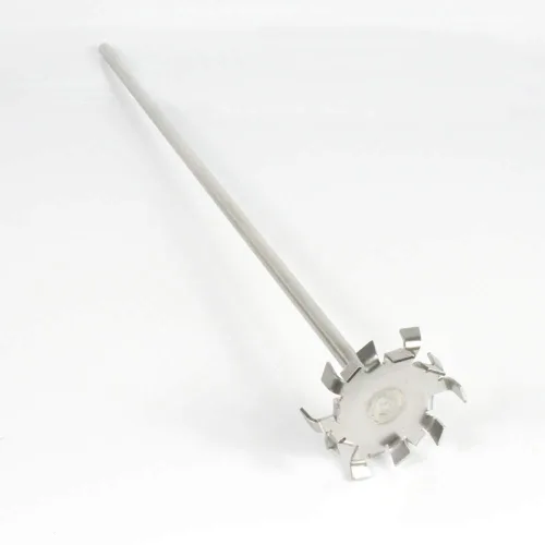 Tipo de disolución Agitación para Mezclador Agitador Agitador Eléctrico LAB Mezclador Eje 31CM Longitud Diámetro 2.4 in SS304