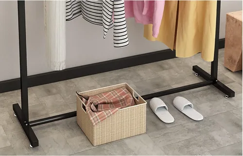 Miniatura 6 de Perchero moderno de metal para ropa, perchero independiente para dormitorio y boutique, fácil de montar, de gran capacidad