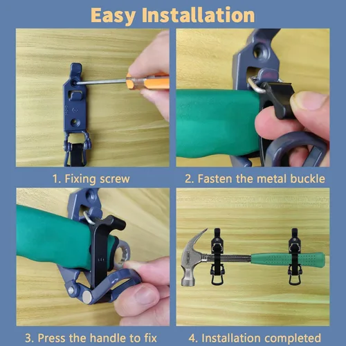 Miniatura 6 de 2 piezas de soporte para palas para portaequipajes de techo, equipo todo terreno, soporte para Rotopax, soporte para palas para camiones, soporte