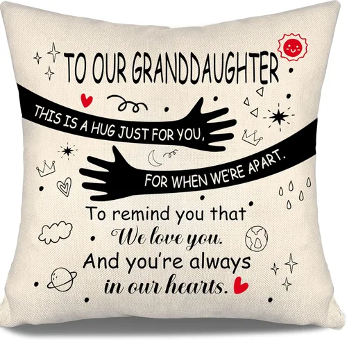 Miniatura 38 de Fundas de almohada para nieto de abuelos: este es un abrazo solo para ti cuando estamos separados para recordarte que te amamos y que siempre estás