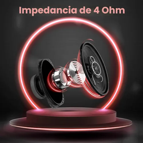 Miniatura 3 de Pyle Altavoces estéreo universales de 3 vías para automóvil, 300 W, 4 x 6 pulgadas, Triaxial ruidoso, Pro Audio, altavoz para automóvil, componente