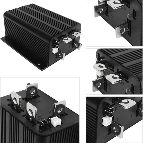 Miniatura 3 de Controlador de motor de 24V-36V DC, 275A, Operación silenciosa, Programable, Carcasa de aluminio, P1204M 4201
