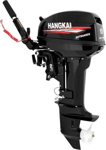 Miniatura 13 de Motor fuera de borda, 4 tiempos 6.5 hp motor de barco de alta resistencia motor de barco de pesca con sistema CDI sistema de refrigeración por agua