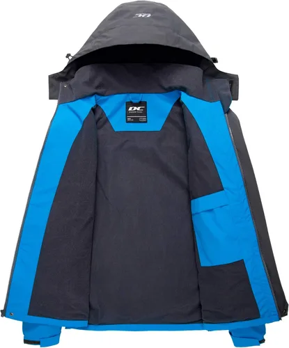 Miniatura 3 de Diamond Candy - Chamarra impermeable de Softshell con capucha para hombre.