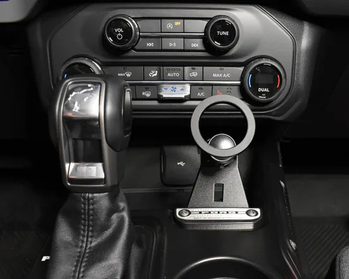 Miniatura 6 de Soporte magnético para teléfono compatible con Ford Bronco 2021-2026 – Soporte de teléfono ajustable giratorio de inclinación de 360°