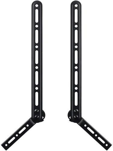 Monoprice Soporte universal para barra de sonido con brazos ajustables, se adapta a pantallas de 23 a 65 pulgadas, barras de sonido de hasta 33
