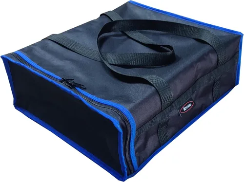 Miniatura 2 de ATYARD Bolsa de entrega de pizza, 14 x 14 x 5 pulgadas, bolsas calentadoras de pizza para llevar calientes, bolsa de entrega de alimentos aislada