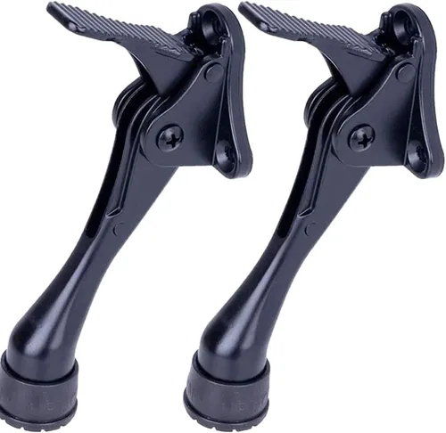 Miniatura 21 de Tope de puerta One Touch Kickdown, soporte de puerta, topes de puerta resistentes, parte inferior de la puerta, puntas de goma ajustables en altura