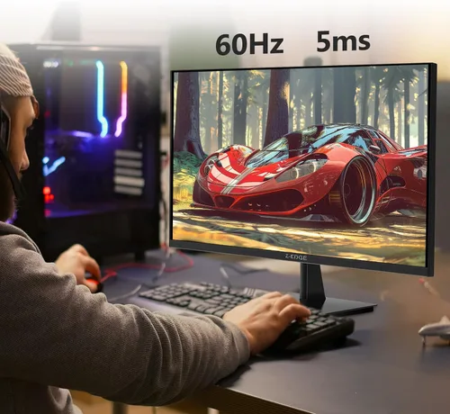 Miniatura 9 de Z-Edge U27P4K - Monitor de 27 pulgadas 4K IPS Ultra HD 3840x2160, tasa de refresco de 60Hz, monitor de PC para juegos, 100% sRGB, HDMI x 2 y DP x 2