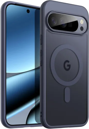 Miniatura 21 de JETech Funda magnética para Google Pixel 8 de 6.2 pulgadas 2023, compatible con MagSafe, translúcida mate trasera a prueba de golpes (Hazel)
