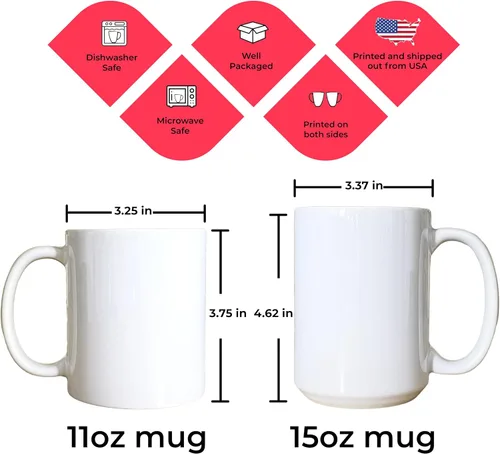 Miniatura 6 de Tazas de café personalizadas - Texto personalizado, foto, logotipo, imagen de collage, nombre inicial taza de monograma y tazas mágicas de cerámica