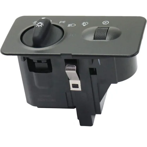 Miniatura 5 de Para Ford F-250 / F-350 / F-450 / F-550 Super Duty interruptor de faros delanteros 2002 2003 2004 Forma cuadrada con faros automáticos y luces