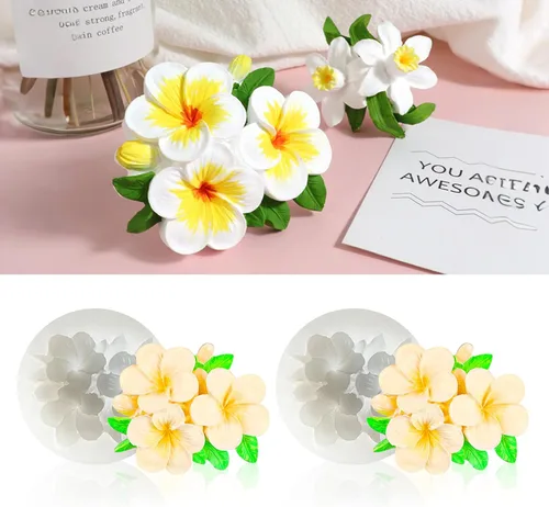 Miniatura 12 de MGLIFEUL 8 piezas de rosa flor tulipán peonía corazón vela jabón cera molde de silicona del Día de San Valentín para pequeñas velas de mantequilla