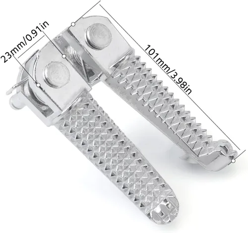Miniatura 2 de Estriberas para Y&AMAHA para Y&ZF para R125 para R25 para R3 MT125 MT25 MT03 MT09 FZ09 MT10 MT07 FZ6 XJ6 Reposapiés delantero Pedales de motocicleta