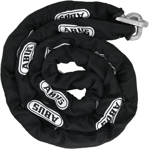 Miniatura 8 de ABUS Cadena de seguridad cuadrada de acero endurecido 10KS de 10 pies x 3/8 pulgadas de grosor para bicicletas, contenedores, remolques