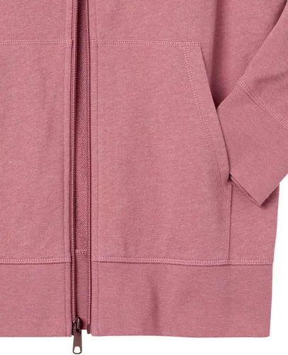 Miniatura 5 de Tienda Essentials Sudadera con capucha ligera de rizo francés con cremallera completa para hombre con ajuste cómodo