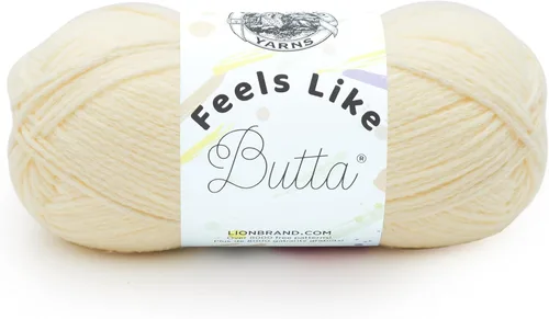 Miniatura 38 de Lion Brand Yarn - Hilo Feels Like Butta, hilo aterciopelado suave para tejer y hacer ganchillo, paquete de 1, Negro