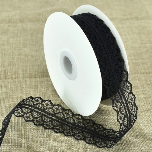 Miniatura 7 de Cinta de encaje blanco crema de 1.2 pulgadas de ancho, patrón vintage, rollo de 25 yardas para envolver regalos, día de San Valentín, floral