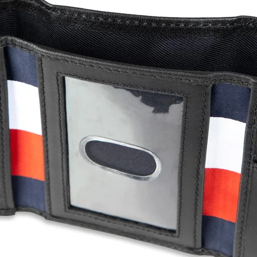 Miniatura 29 de Tommy Hilfiger - Cartera para hombre, triple pliegue, delgada, incluye ventana de identificación y tarjetero para tarjetas de crédito