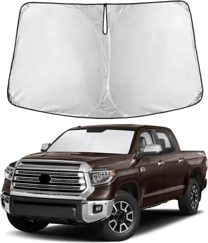 Miniatura 303 de EcoNour Parasol para parabrisas compatible con Hyundai Tucson 2016-2019 2020 2021, visera solar para parabrisas delantero y ventana, bloqueador