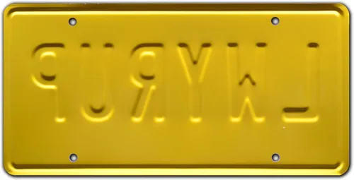 Miniatura 2 de Celebrity Machines Breaking Bad LWYRUP Placa de matrícula personalizada, aluminio estampado, etiqueta decorativa de metal, resistente a