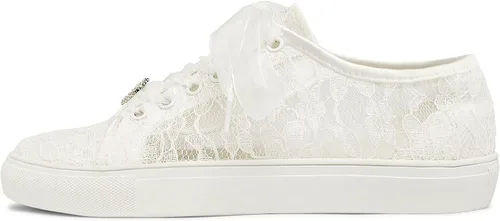 Miniatura 6 de JIAJIA 8832 Zapatos de boda Zapatillas de novia Zapatos de tenis de novia Zapatos de tenis de encaje
