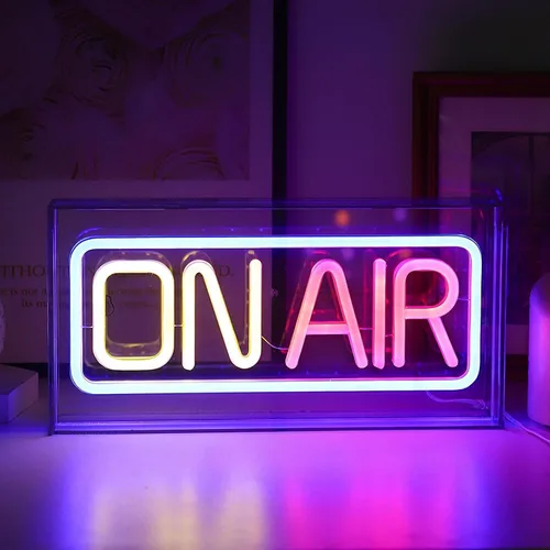 Miniatura 19 de Letrero de neón LED para fiesta, escritorio, dormitorio, hogar, cumpleaños, decoración artística con USB