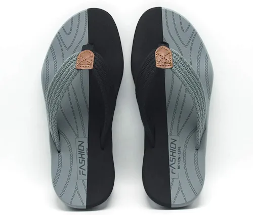 Miniatura 2 de Husmeu Sandalias de verano para hombre, sandalias de playa para hombre, antideslizantes, cómodas, con soporte de arco, sandalias de tanga, zapatos