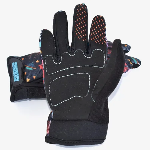 Miniatura 4 de ZippyRooz Guantes de bicicleta largos para niños pequeños y pequeños